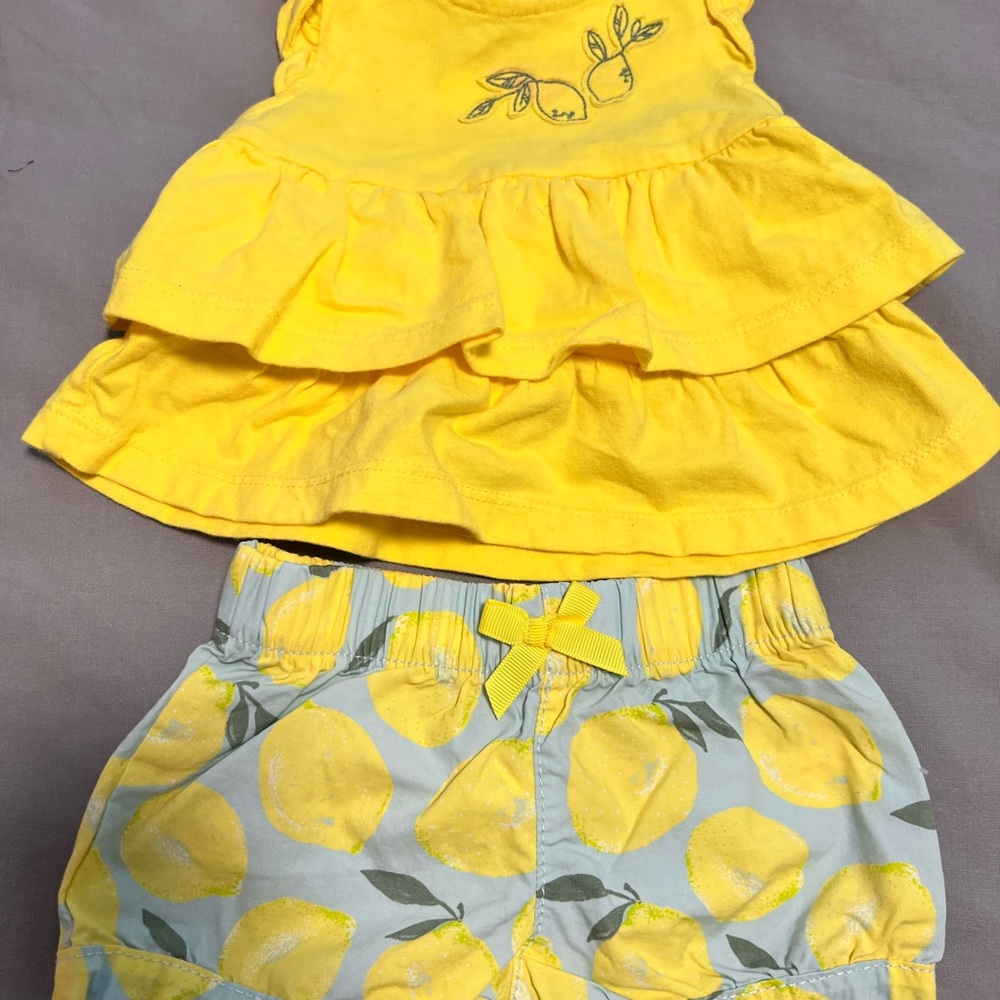 Just One You Lemon Dress set